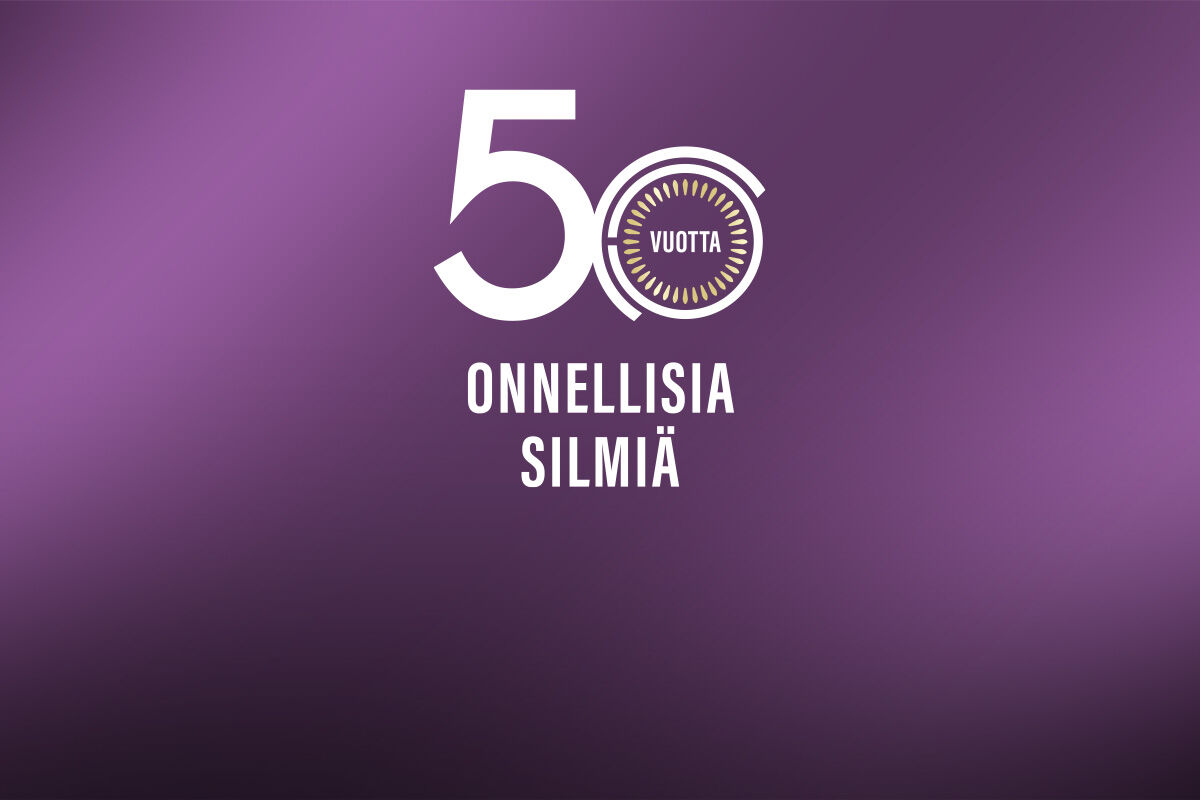 50 vuotta onnellisia silmiä